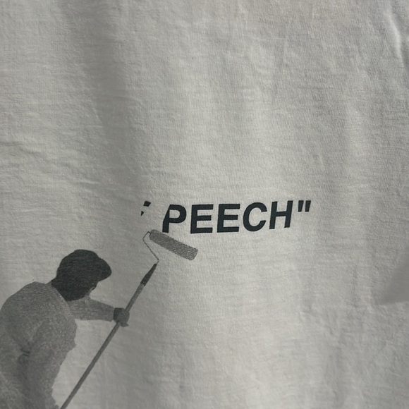 SS19 Virgil Abloh x MCA “Figures of Speech” Tee – White – Men’s XL – Rare - Picture 6 of 8